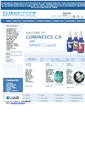 Mobile Screenshot of luminesce.ca